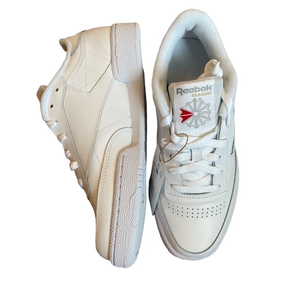 Reebok Shoes - NWT Reebok Club C85 white shoes